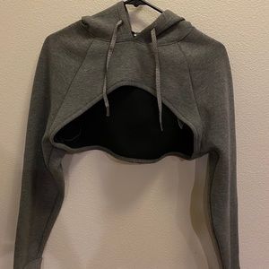 Nike cropped hoodie